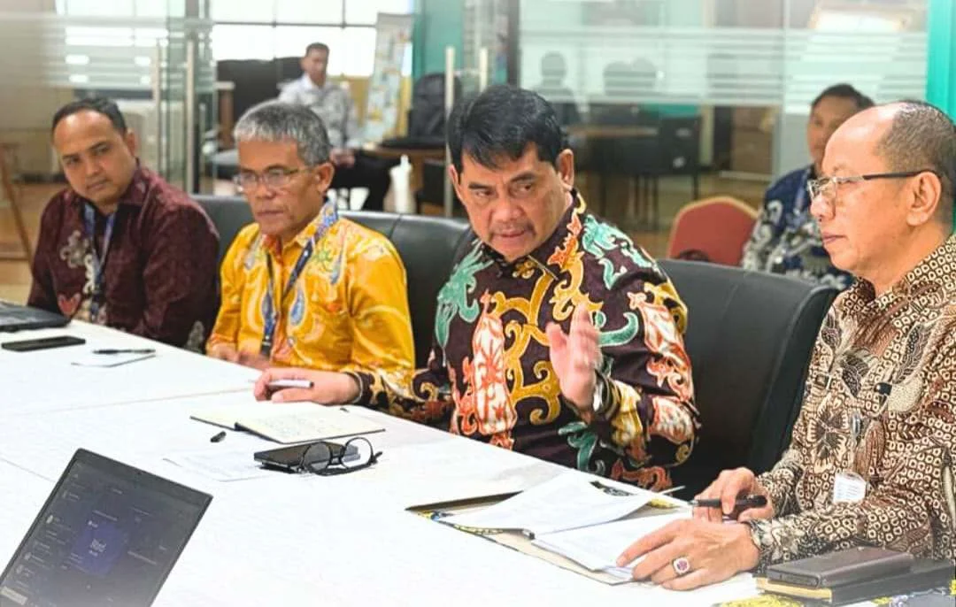 Bupati Barito Utara Temui Kementrian Keuangan Terkait Dana TDF Untuk Program 100 Hari Kerja