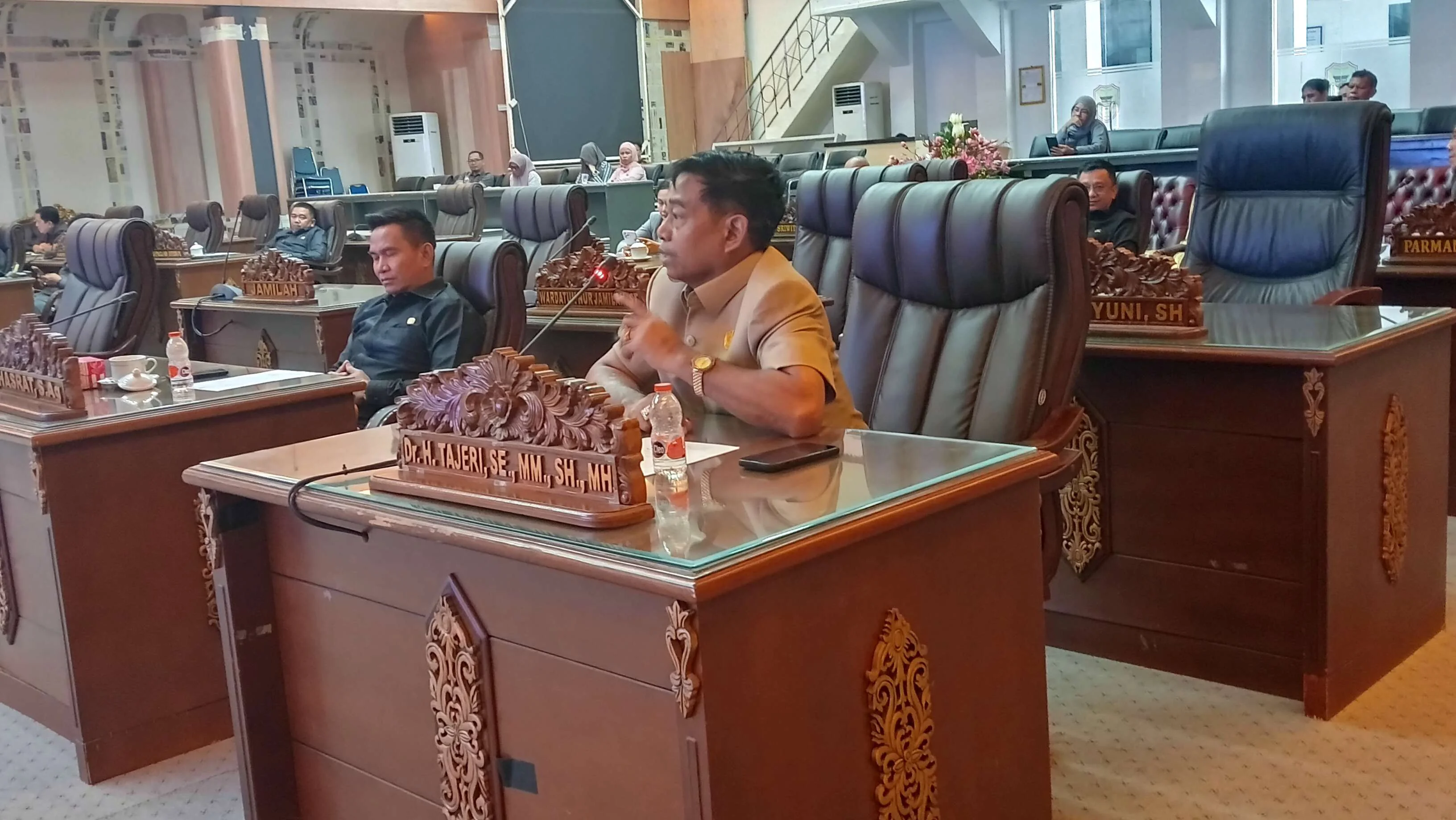 Dr. H. Tajeri Resmi Pimpin Pansus DPRD Barito Utara Tentang Pembebasan Lahan