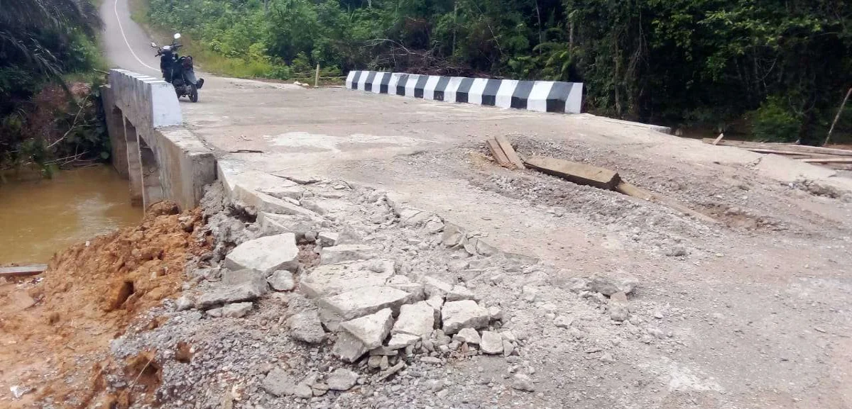 Oprit Jembatan Sungai Ulin Akan Diperbaiki Lagi, Kadis PUPR Barut Minta Kerjasama Kendaraan Muatan Berat