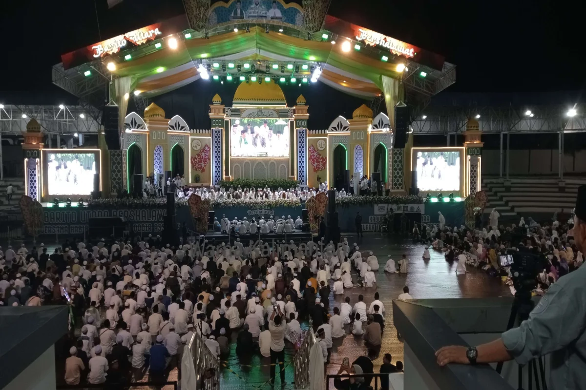 Barito Utara Bersholawat, Habib : Kumpul Bersama Para Habib Nikmat Besar Dari Allah