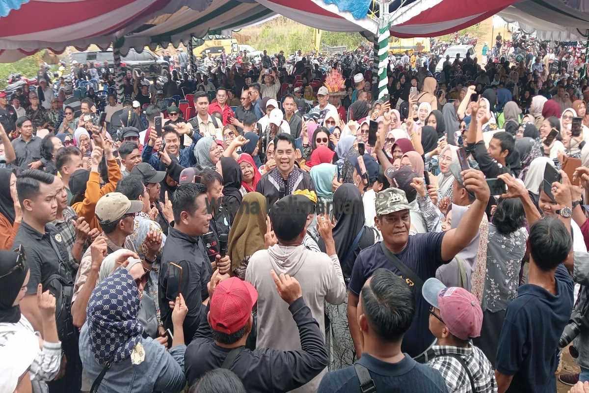 Silaturahmi Bersama Masyarakat Barito Utara, Bupati Shalahuddin : Kita Start 2026, Felix : Pembangunan Jembatan Lemo Lanjut