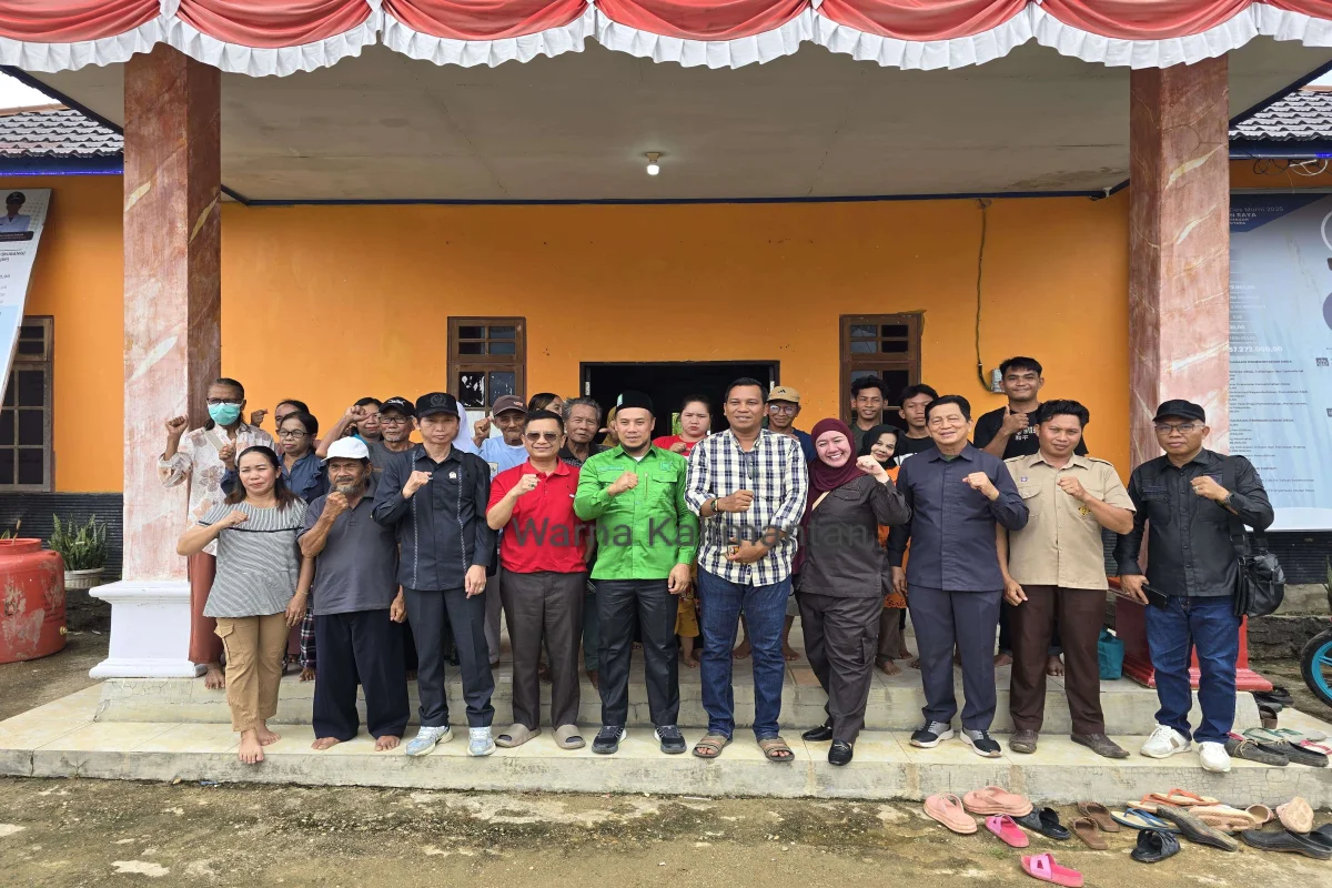 H. Permana Setiawan Ke Desa Sei Rahayu II, Serap Aspirasi Masyarakat