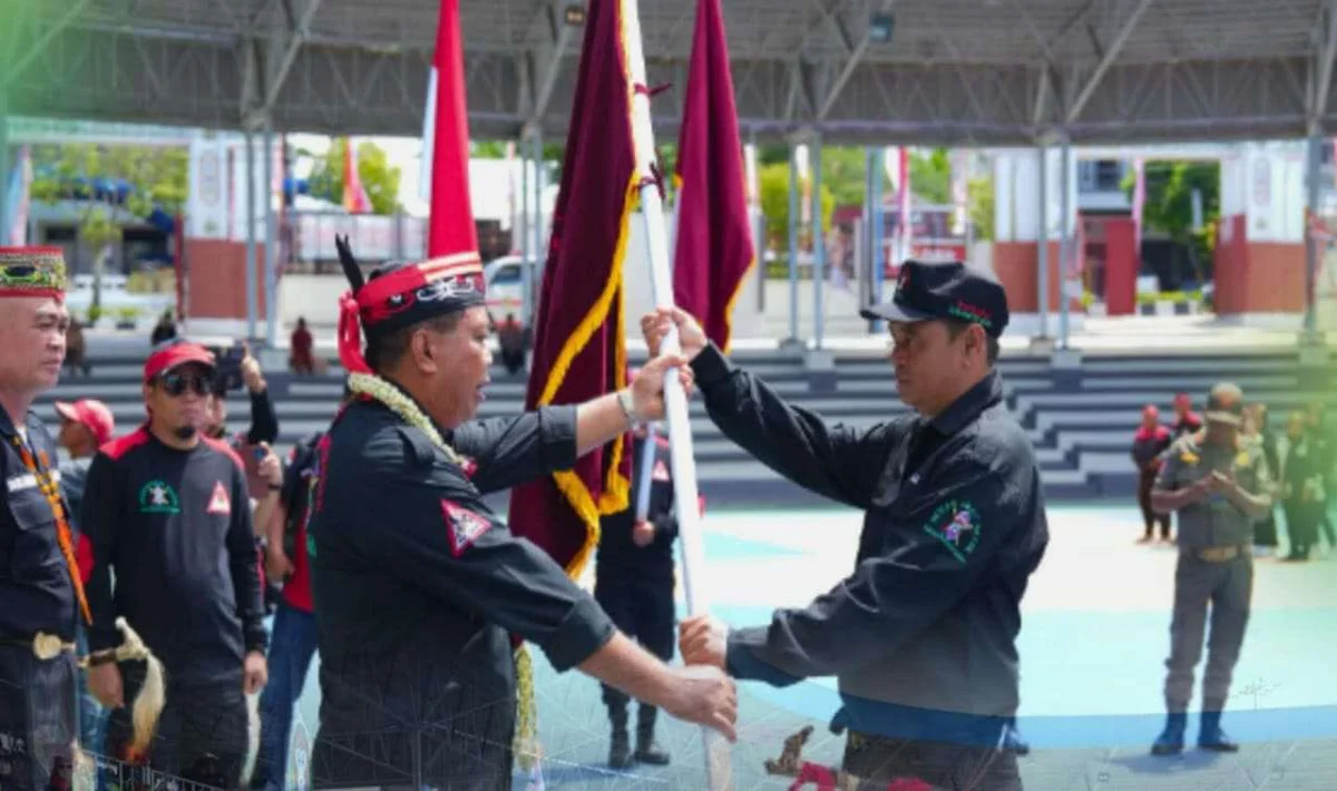 Bupati Barito Utara Hadiri Pelantikan BATAMAD Barito Utara