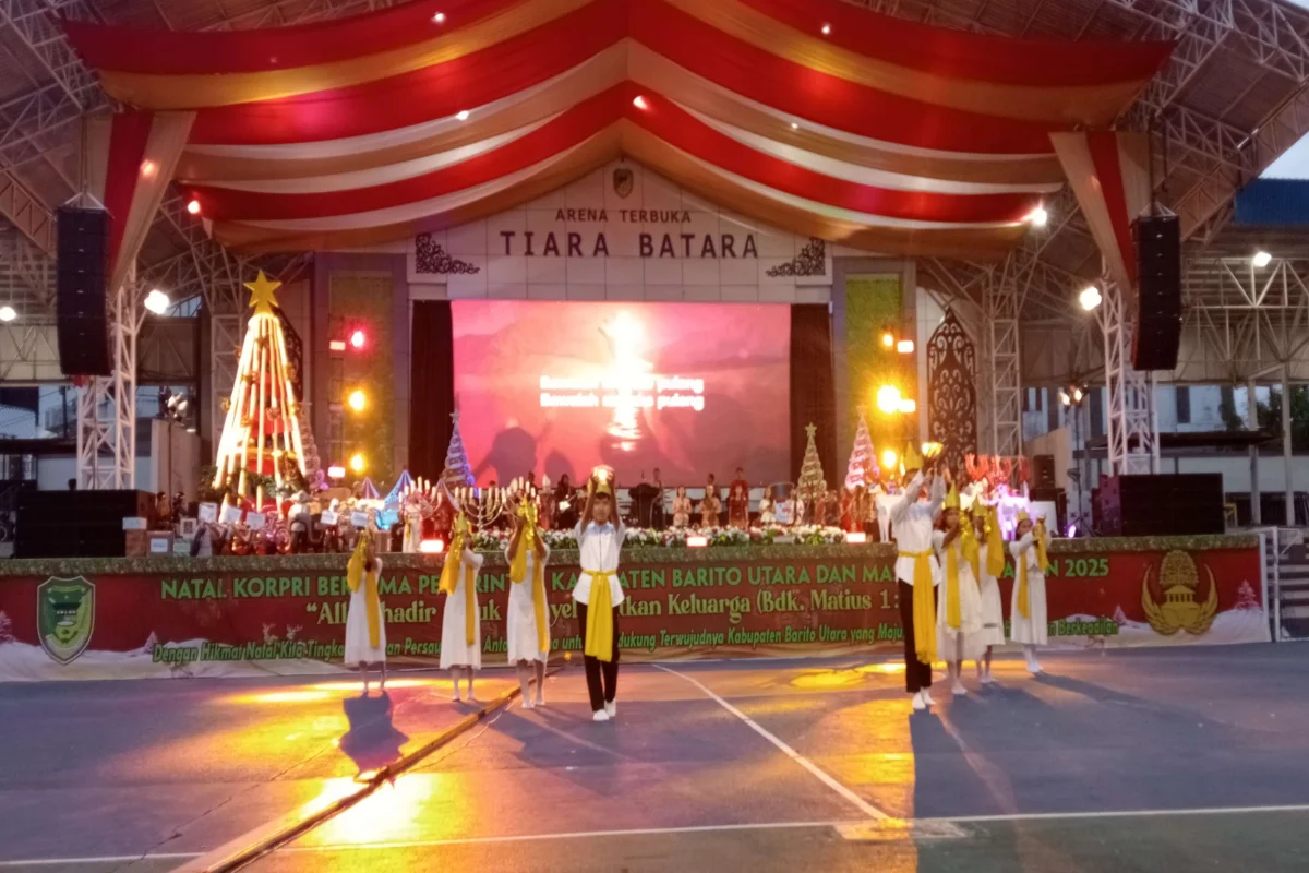 Natal Korpri dan Pemkab Barito Utara Tahun 2025, Khidmat Penuh Suka Cita