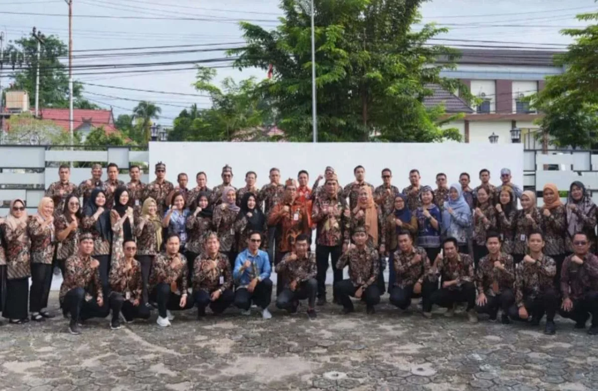 Bupati Barito Utara Pimpin Apel Inspektorat, Sampaikan 3 Pilar Pengawasan