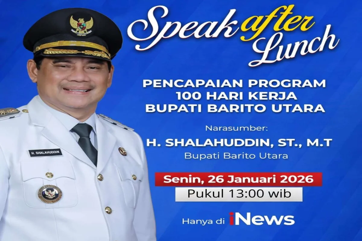 "Gaspol 11.12" Bupati Barito Utara H. Shalahuddin dan No.1 Sekolah Gratis 16 Tahun