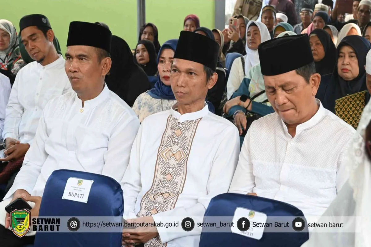 DPRD Bersamai Bupati H. Shalahuddin Resmikan Masjid Nurul Iman di Safari Ramadhan Lemo I