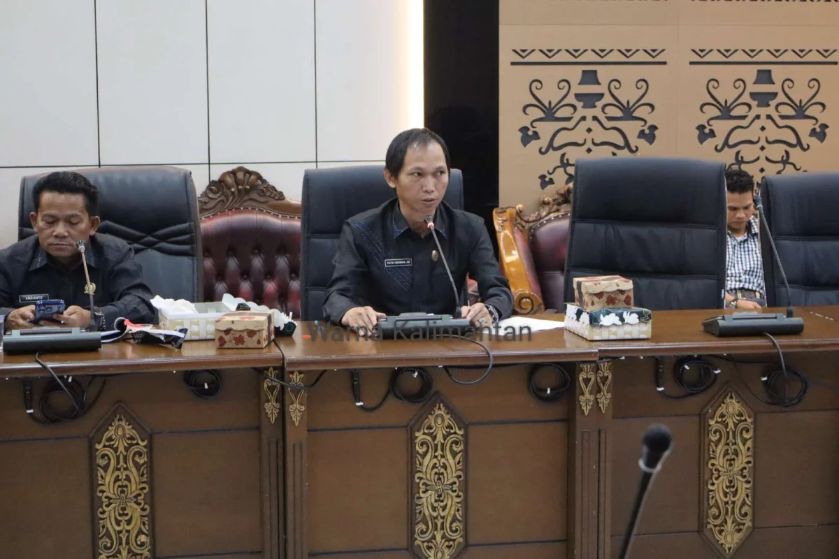 Anggota DPRD Barito Utara, Patih Herman AB, Dukung Perangkat Desa Miliki Nomor Induk