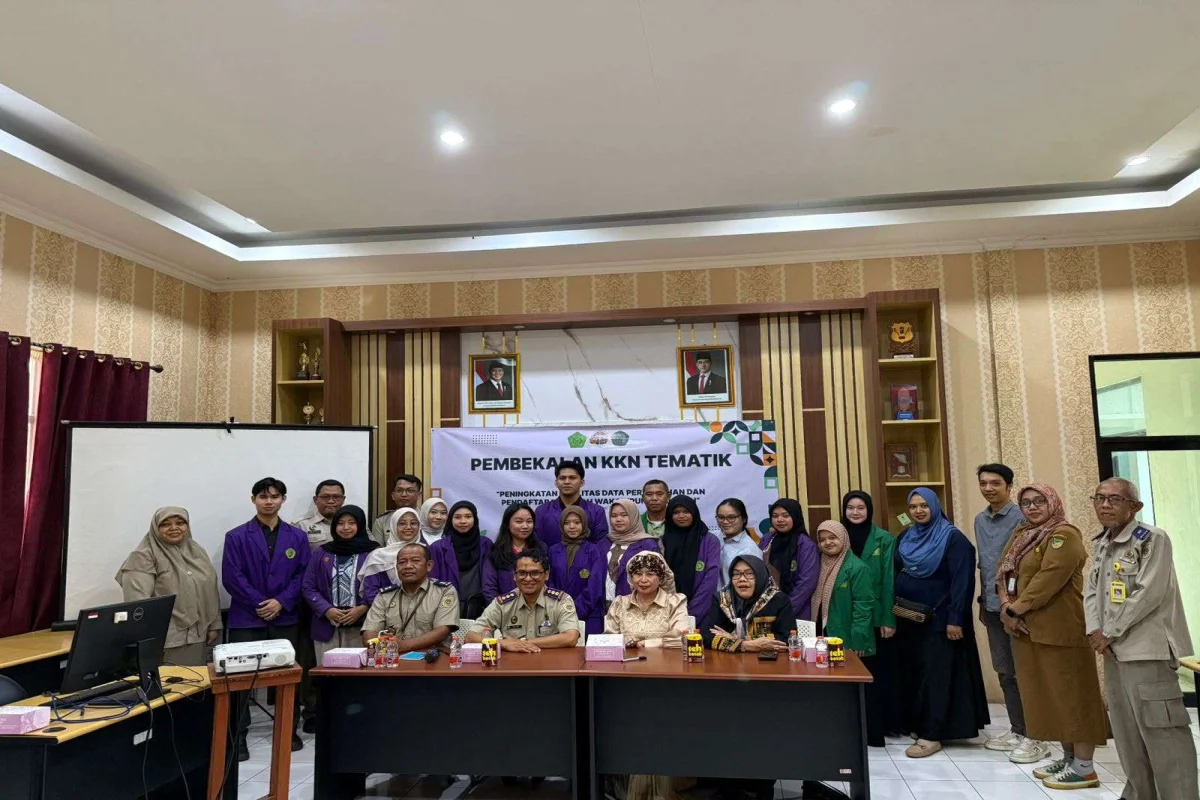 STIE Muara Teweh Gelar Pembekalan KKN Tematik di ATR/BPN, Dr. Hj. Sofia Berharap Mahasiswa Jadi Agen Perubahan