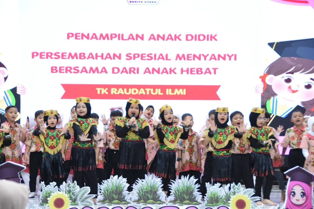 Tasyakur Akhirussanah Yayasan Maju Bersama Dibersamai Bunda PAUD Barito Utara H. Maya Savitri Shalahuddin