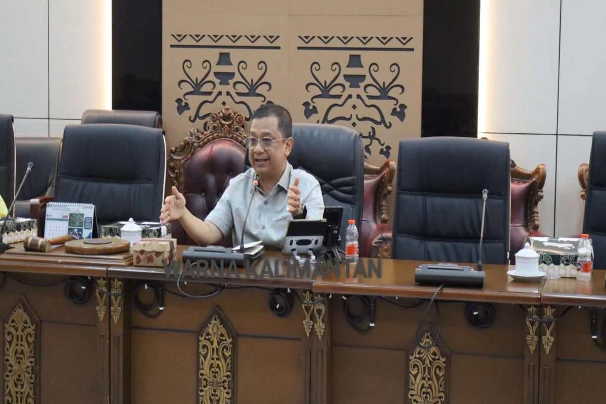 Ketua Komisi II DPRD Barito Utara Pimpin Rapat Bersama Disdagrin, DKPP dan Bulog Bahas Problematika Pasar
