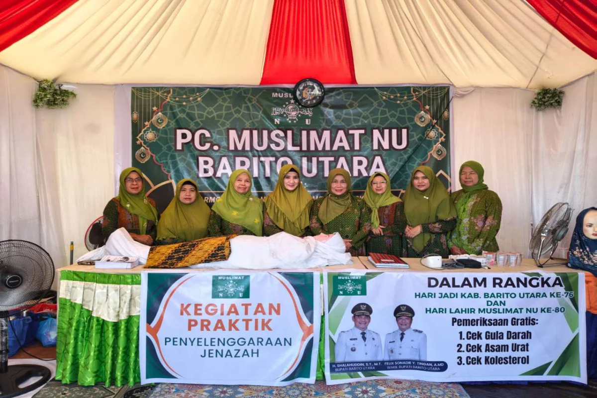 Batara Expo 2026, Stand Muslimat NU Barito Utara Adakan Kuis Hafalan Surah Pendek