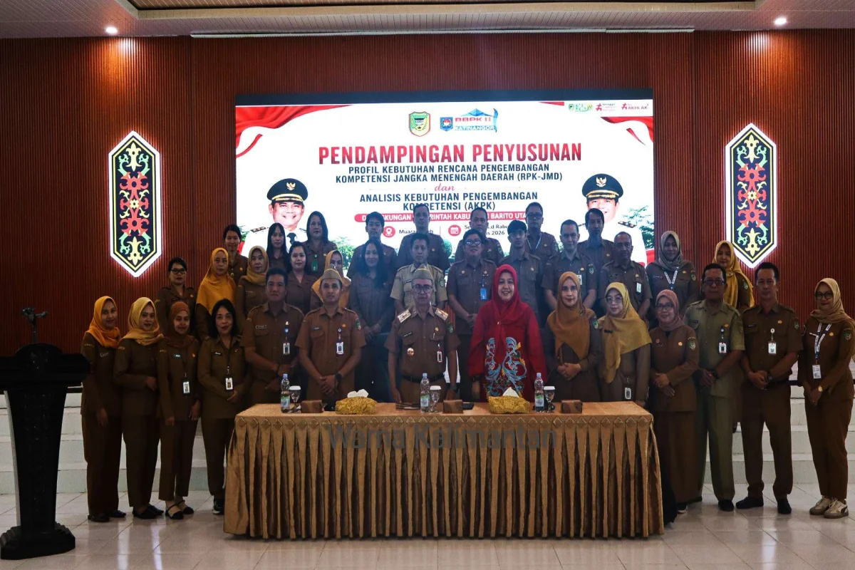 Perkuat Kompetensi ASN, Pemkab Barito Utara Adakan Pendampingan Penyusunan RPK - JMD dan AKPK