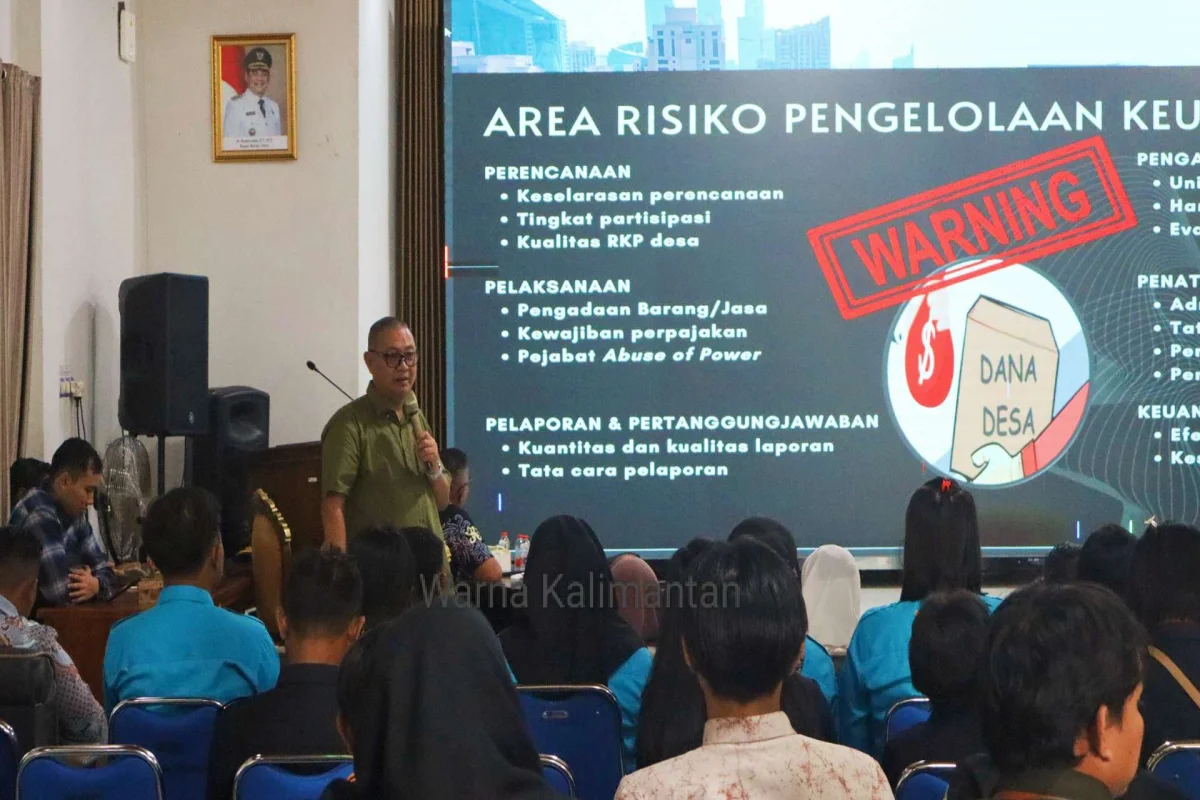 Kepada Pemerintah Desa, Kajari Barito Utara R Firmansyah Paparkan Seluk Beluk Korupsi dan Pengembalian Kerugian Negara