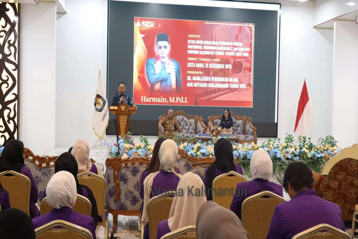 KPU Barito Utara Bekerjasama Dengan STIE Muara Teweh dan Kesbangpol Sosialisasi Pendidikan Pemilih Bagi Mahasiswa - Mahasiswi