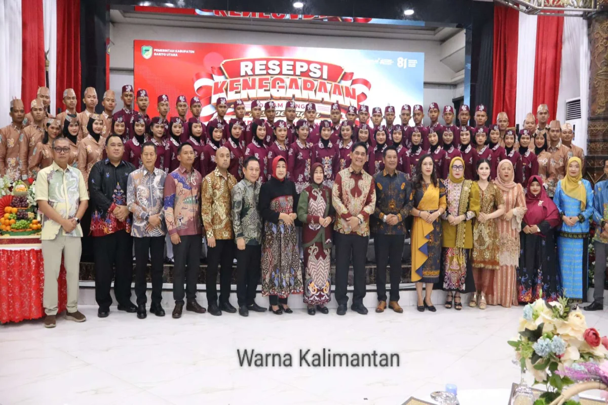 Resepsi Kenegaraan HUT RI Ke - 81, Dengan Program 11/12 Bupati Mengajak Merdeka Dari Kemiskinan, Keterisolasian dan Kebodohan