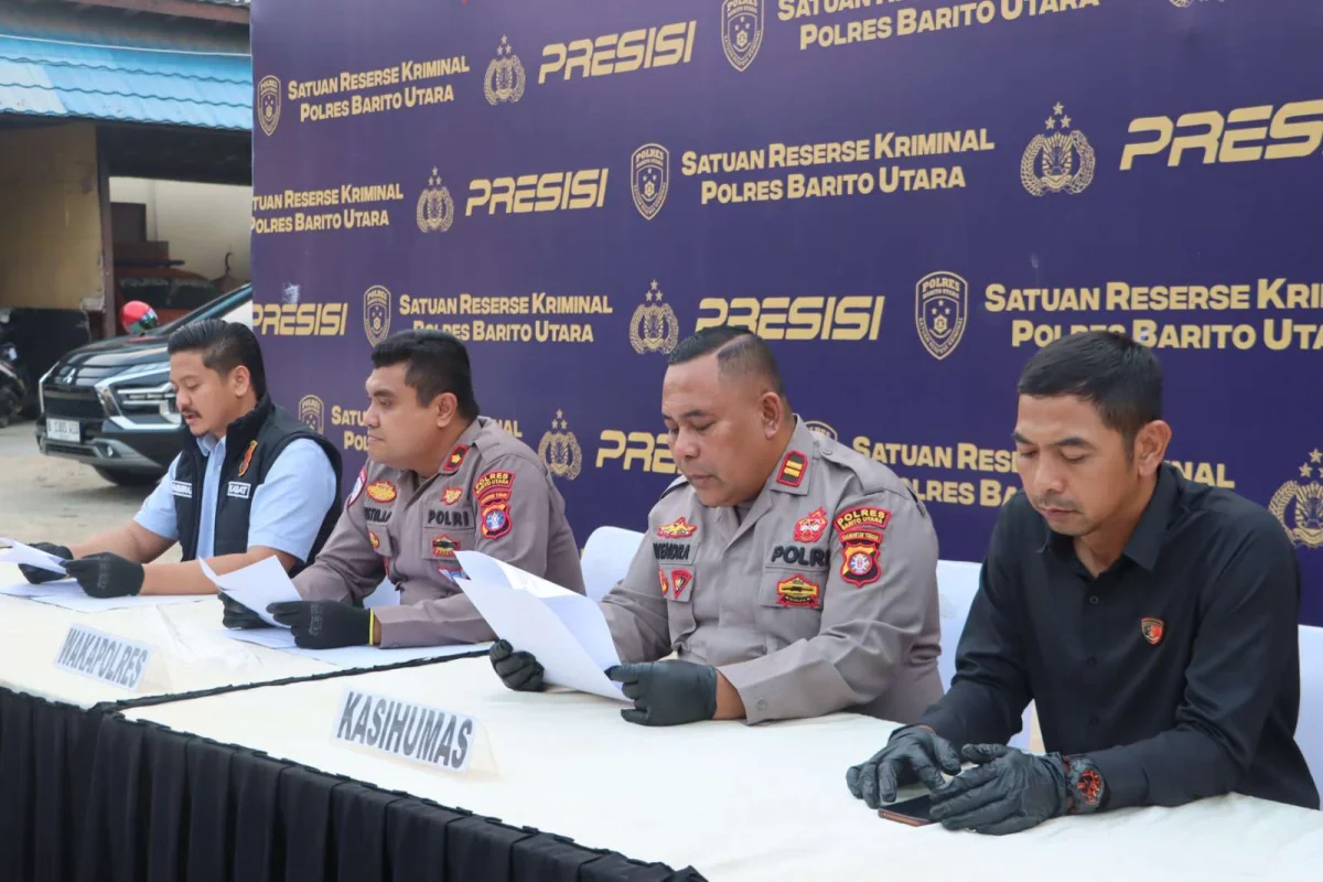 Dua Tindak Pidana Berpotensi Timbulkan Dampak Buruk Bagi Masyarakat, Diungkap Polres Barito Utara