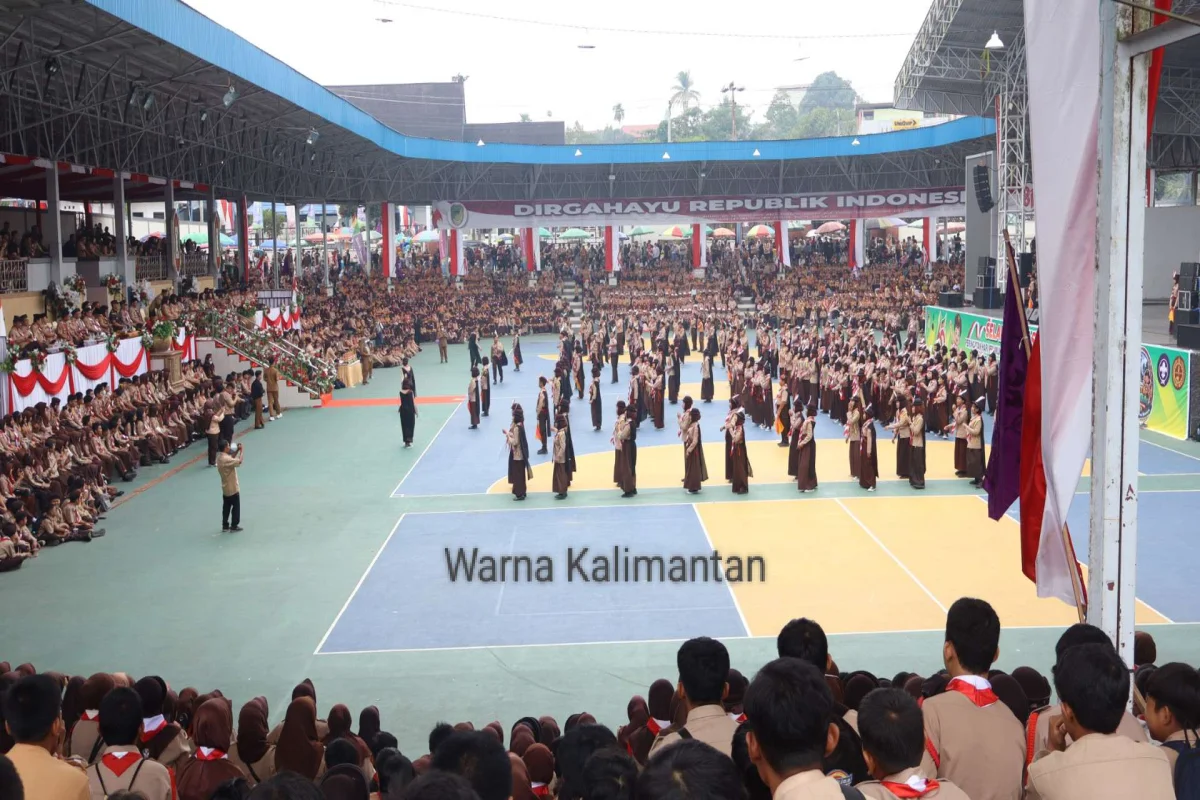 Upacara HUT Pramuka Ke - 65 dan Pembukaan Pesta Siaga 2026, Bupati H Shalahuddin Ajak Bergembira, Disiplin, Mandiri dan Bekerjasama