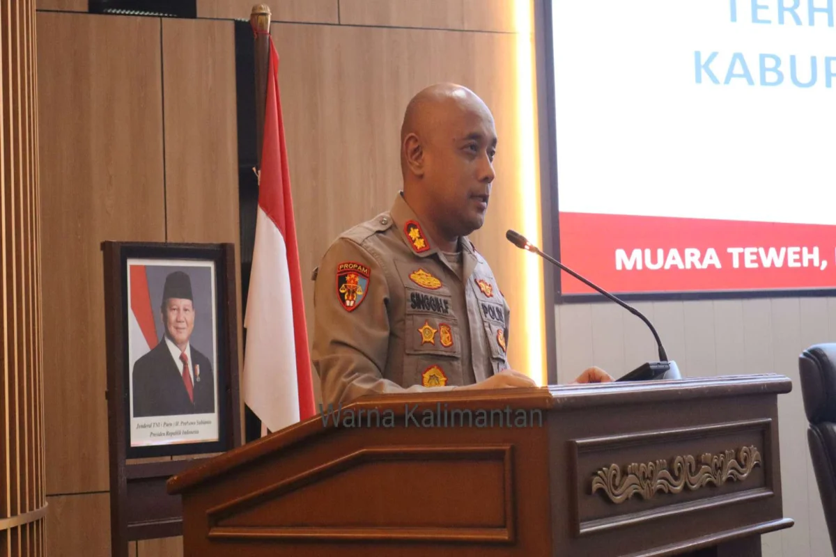 Menjadi Kasubbidprovos Bidpropam Polda Metro Jaya, Kapolres Barito Utara AKBP Singgih Febiyanto Pamitan Pada Masyarakat