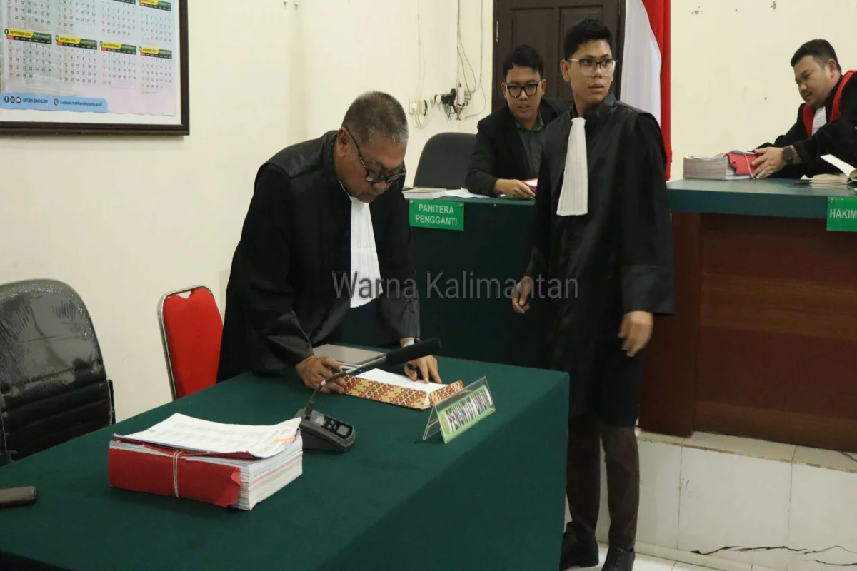Sidang Kasus Viral di Desa Benangin, Kajari R Firmansyah Jaksa Penuntut Umum