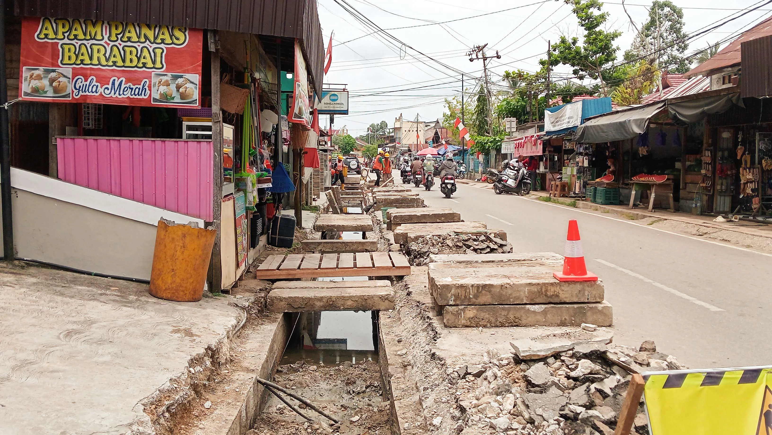 48 Jam Menelusuri Proyek Pembangunan Di Kota Muara Teweh, Barito Utara